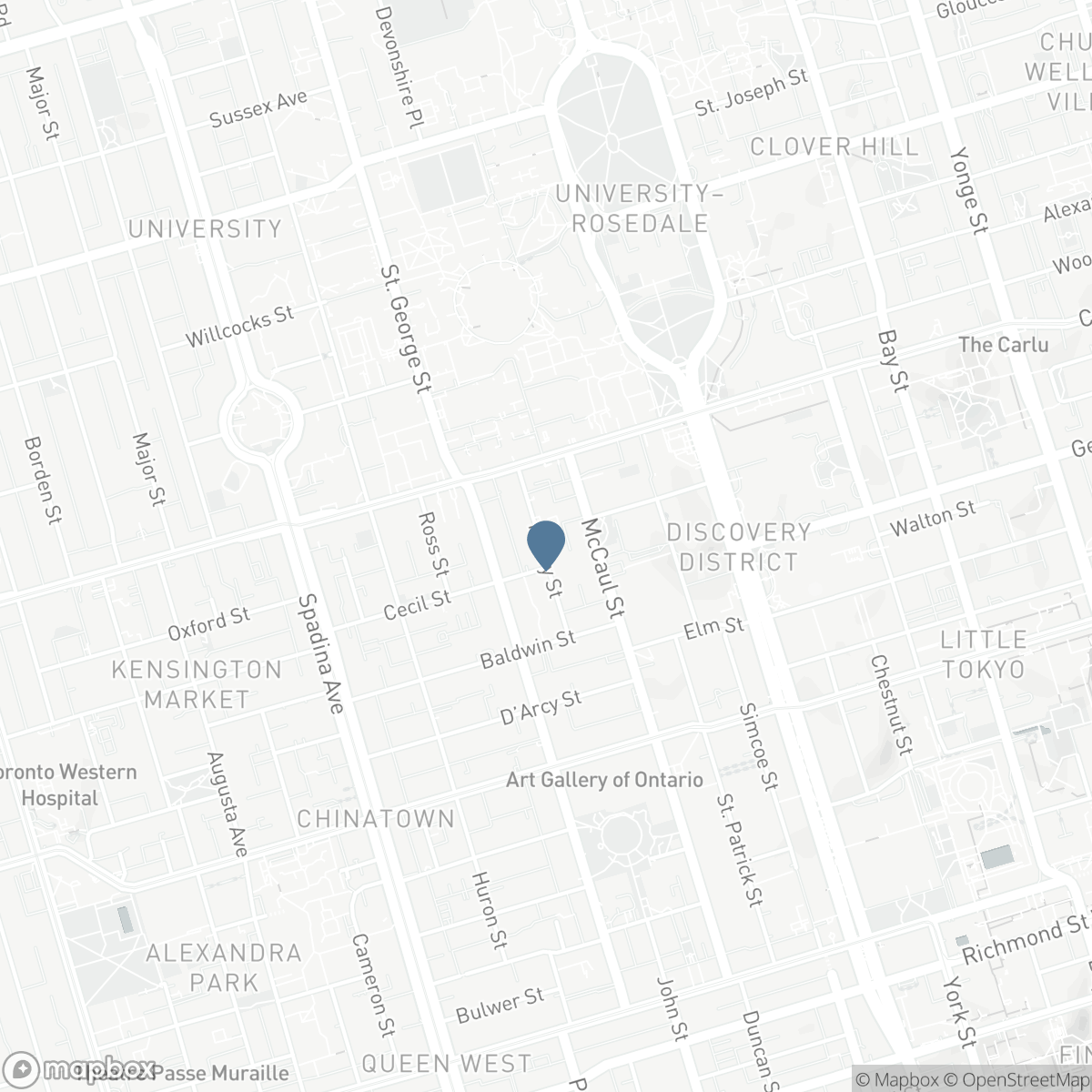 33 1/2 HENRY STREET, Toronto, Ontario M5T 1W9